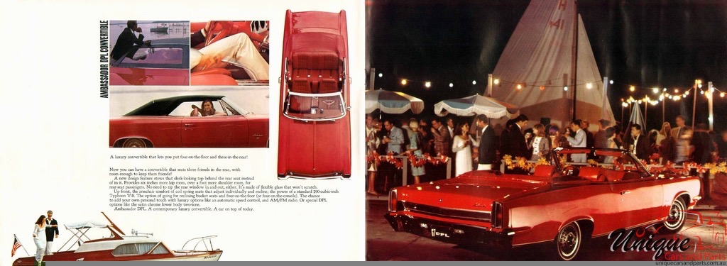 1967 AMC Ambassador Brochure Page 4